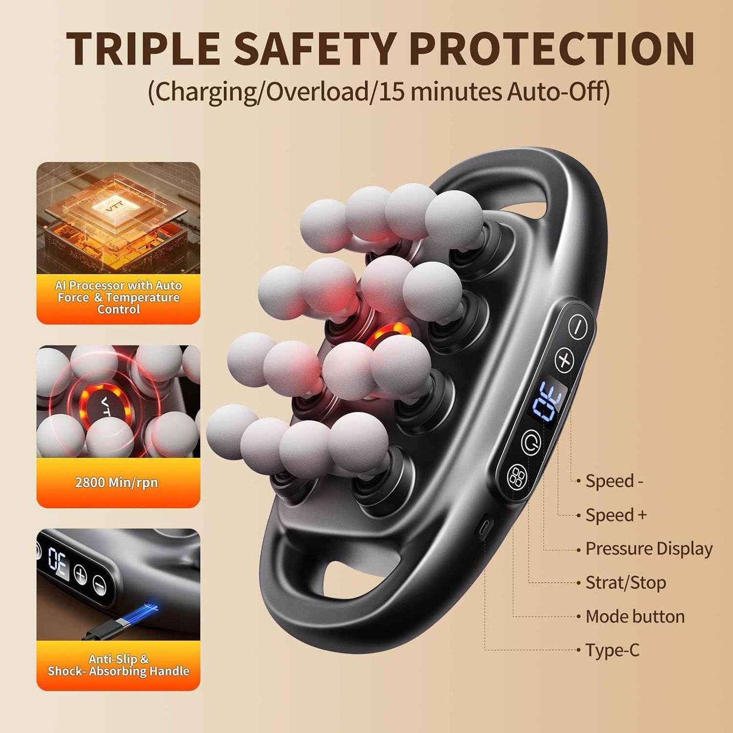 Elvione™ Deep Tissue Massager