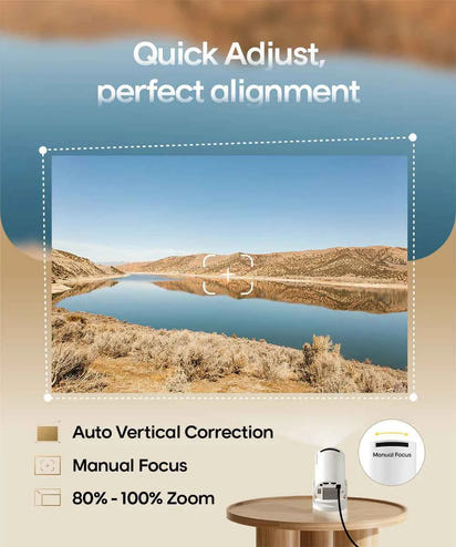 Elvione Magcubic Smart Mini Projector™